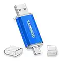 SANKESU 128GB USB Stick 3.0 Flash Drive Type C Cle USB, High Speed USB Drive Photo Stick Memory External Data Storage Clé USB Thumb Drive Compatible with OTG Type C Phone/Tablet/Laptop/PC