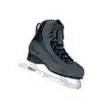 Riedell Skates - Soar Youth Ice Skates - Recreational Soft Beginner Figure Ice Skates | Onyx | Size 2 JR