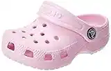 Crocs Unisex Kids Classic K Clogs, Ballerina Pink, 2-3 Child UK