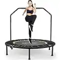 ANCHEER Mini trampolín Plegable de 40 Pulgadas, Carga máxima de 300 Libras, trampolín de Fitness para Interiores/jardín/Entrenamiento