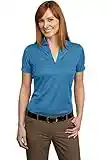 Port Authority Ladies' Moisture Wicking Performance Short Sleeve Polo Shirt