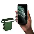 innoGadgets® Enchufe de protección contra el Polvo Compatible con el iPhone X/Xs/Xr/11/11Pro/SE/12/12Pro/13/13Pro/14/14Pro | Clip de Silicona Gratis | Verde