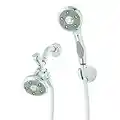 Speakman VS-112007 Napa Dual Shower Head Combo System with Anystream Handheld Shower and Fixed Shower Head, Polished Chrome by Speakman