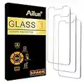 Ailun Glass Screen Protector for iPhone 14/13/13 Pro [6.1 Inch] Display 3 Pack Tempered Glass, Case Friendly