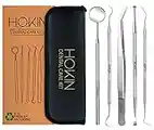 HOKIN Plaque Remover Dental Care Kit Teeth Cleaning Tool Dental Care Kit Tooth Filling Repair Set Stainless Steel Dental Tools for Men Women Kids and Pet Care (5)