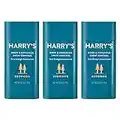 Harry's Extra-Strength Antiperspirant - Odor & Enhanced Sweat Control Antiperspirant for Men - Redwood, 1 Count (Pack of 3)