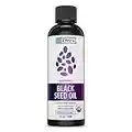 Zhou Organic Black Seed Oil | 100% Virgin Cold Pressed Omega 3 6 9 | Super Antioxidant for Immune Support, Joints, Digestion, Hair & Skin | Vegan, Gluten-Free, Non-GMO | 8oz