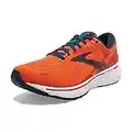 Brooks Men's Ghost 14 Road Running Shoes, Orange Orange Titan Flame9UK