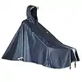 Anyoo Mantella da Bicicletta Impermeabile Portatile Leggera Poncho da Pioggia Bici Bicicletta Compatta Riutilizzabile Unisex per Backpacking Campeggio Aria Aperta, Grigio, Taglia unica