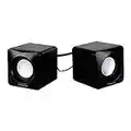 TACENS ANIMA AS1, Altavoz Portátil PC 8W, USB + Jack 3.5, Compacto, Negro