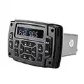 Lecteur MP3 Marin 12V, récepteur stéréo Bluetooth FM AM Accessoire de système de Radio multimédia numérique pour Bateau Marin, IP66 étanche