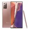 Samsung Galaxy Note 20 5G (128GB, 8GB) 6.7" AMOLED+, Snapdragon 865, Global 5G VoLTE (Fully Unlocked for AT&T, Verizon, Sprint, Metro) N981U (Mystic Bronze) (Renewed)