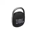 JBL Clip 4 - Bluetooth portable speaker with integrated carabiner, waterproof and dustproof, in black