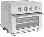 Cuisinart Convection Toaster Oven Airfryer Combo, 6-in-1 1800 Watts, XL Capacity Convection Oven with 60-Minute Timer/Auto-Off for Toast, Bake or Broil, Stainless Steel, CTOA-122