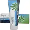 RubaXX Cannabis CBD Gel - Kühlend mit ca. 600 mg CBD - mit Menthol & Minzöl für beanspruchte Muskeln z.B. in Rücken, Schultern oder Beinen - 120 ml