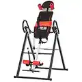 HOMCOM Gravity Inversion Table w/Safety Belt Adjustable Hand Stand Home Back Stretcher Machine For Muscle Pain Relief