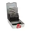 Bosch 2 608 587 013 - Set de 19 brocas para metal ProBox HSS-G, DIN 338, 135° - 1-10 mm (pack de 19)