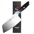 TUO Cleaver Knife 7 inch - Vegetable Cleaver Chinese Chef Cleaver, German Stainless Steel & Full Tang Pakkawood Handle, Falcon Series Knife with Gift Box