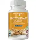 Simply Pure Nattokinase Capsules x 90, 500mg, 100% Natural, Gluten Free, GM Free and Vegan.