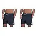 Ript Essentials Men's Ript Essentials Quick Dry Uv 50 Sun Protection Swimming Swim Shorts Trunks, Navy, L