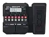 Zoom G1X FOUR Guitar Multi-Effects Processor with Expression Pedal, With 70+ Built-in Effects, Amp Modeling, Looper, Rhythm Section, Tuner, Battery Powered