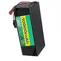 FREEDOH Paquete Batería Litio Bicicleta Eléctrica 36V Y 10000mAh Paquete Batería Iones Litio 10Ah Utilizado para Motores 750W 500 W 350W 250W para Bicicletas Eléctricas Scooters con Cargador,T Plug