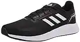 adidas Men's Runfalcon 2.0 Running Shoe, Black/White/Grey, 10