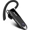 Bluetooth Earpiece Handsfree New Bee 24 Hrs Phone Call Bluetooth Headset Business Style With Case for iPhone Series, Android Cell Phones, Laptop