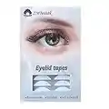 6MM 260Pcs Invisible Eyelid Tape Stickers Breathable Eyelid Correcting Stripes Eyelid Lift Strips, Instant Eye lid Lift Without Surgery Stay 24 Hours, for Hooded, Droopy, Mono-eyelids