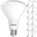 Sunco 12 Pack BR30 Indoor Recessed Flood Light Bulb LED 2700K Soft White, Dimmable, 850 LM, E26 Base, 25,000 Lifetime Hours - UL & Energy Star, Soft White, 11W, 90W Equivalent