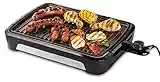 George Foreman Griglia Elettrica - Bistecchiera Elettrica, Niente Fumo per utilizzo in casa, 8 porzioni, Lavabile in Lavastoviglie, 2400 W, Temperatura regolabile, Smokeless BBQ Grill 25850-56