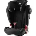 BRITAX RÖMER Silla Coche KIDFIX2 S con Protecciones Laterales Niño de 15 a 36 kg Grupo 2/3 de 3,5 a 12 Años, Cosmos Black, 67-85 x 54 x 39 cm