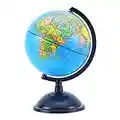 Exerz 20cm Mappamondo Girevole/Educativo Globo - Diametro 20cm (Spagnolo)