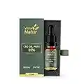 VIVANATUR CBD oil - 0% THC - aceite de cáñamo enriquecido con 35% de CBD y base de aceite orgánico de coco MCT - 3500 mg - 10 ml - 250 gotas aproximadamente - aceite CBD de calidad certificada