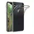 AICEK Coque iPhone XS, Transparente Silicone Coque pour iPhone XS Housse Silicone Etui Case (5,8 Pouces)