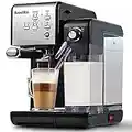 Breville One-Touch CoffeeHouse Coffee Machine | Espresso, Cappuccino & Latte Maker | 19 Bar Italian Pump | Automatic Milk Frother | ESE Pod Compatible | Black [VCF107]