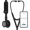 3M™ Littmann® CORE Digital Stethoscope, Black Chestpiece, Tube, Stem and Headset, 27 inch, 8480