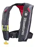 Bluestorm Gear Stratus 35 Inflatable PFD Life Jacket (Nitro Red) | US Coast Guard Approved Automatic/Manual Life Vest for Adults