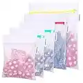 Set of 5 Mesh Laundry Bags for Delicates, YOGINGO Reusable and Durable Laundry Bag for washing machine, Suitable for Delicate Shirts, Socks, Underwear, Bras and Baby Clothes(1XL+1L+2M+1S)