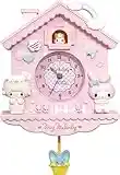 The Wandering Earth Melody Wall Clock 12 Inch Cartoon Swing Kids Girls Quartz Clock Home Decor Bedroom