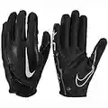 Nike Vapor Jet 7.0 Fußballhandschuhe, Schwarz, Weiß, Größe S