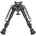 CVLIFE 6- 9 Inches Tactical Rifle Bipod Adjustable Spring Return with Adapter