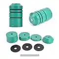 HNZMDY Pesi Stabilizzatori per Tiro con L'Arco Kit Pesi Barra di Bilanciamento Ammortizzatore Contrappeso per Arco per Arco Compound e Arco Ricurvo 8oz (Verde)