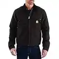 Carhartt Men's Duck Detroit Jacket (Regular and Big & Tall Sizes), Dark Brown, Large