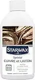 STARWAX Nettoyant Cuivre Laiton & Bronze - 250ml - Idéal pour Nettoyer les Supports en Cuivre Laiton et Bronze