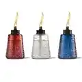 Tiki Marque Parfumées de citronnelle Torch Fuel Rouge/Blanc/Bleu 6" Red, White and Blue