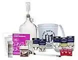 Home Brew Ohio Upgraded 1 Gallon Wine from Fruit Kit - Includes Mini Auto-Siphon