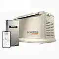 Generac Guardian 24kW Wi-Fi Enabled Portable Gas-Powered Home Standby Generator - Compact, Powerful, and Efficient Backup Power Solution for Homes and Small Businesses