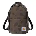 Carhartt Unisex's Mini Backpack, Everyday Essentials Daypack for Men and Women, Duck Camo, One Size