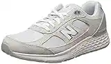 New Balance Women's 1880v1 Walking Shoe, White, 5 UK